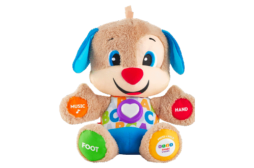 Baby & Toddler Toy Smart Stages Puppy With White Shirt, For Ages 6+ Months